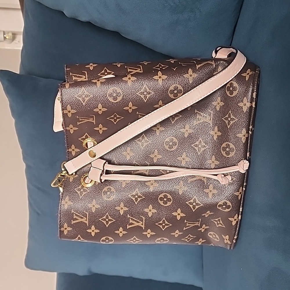 Brown Bucket Bag